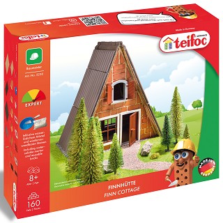 Building set - finn cottage - 160 pieces
